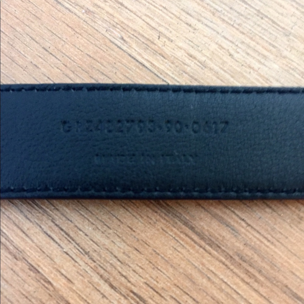 Saint Laurent Multicolour Python Belt - Picture 2 of 3